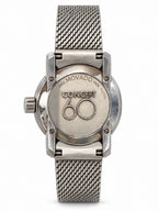 Movado Concept 60 caseback view, AI-edited image; fine details and wear may differ.